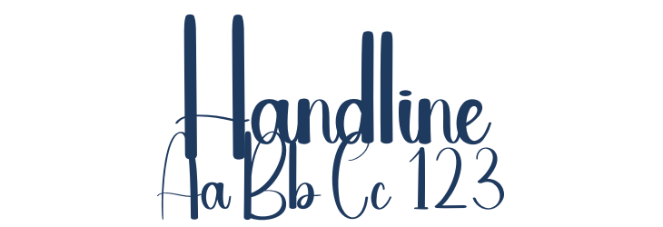 Handline Font Preview