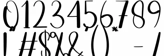 Handline Caratteri ALTRI CARATTERI