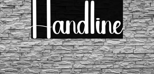 Handline Caratteri examples