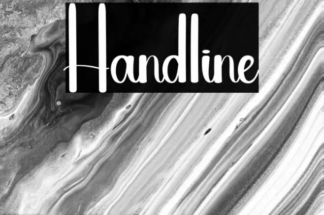 Handline Caratteri examples