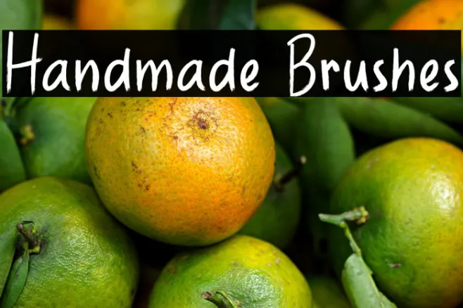 Handmade Brushes Example 1