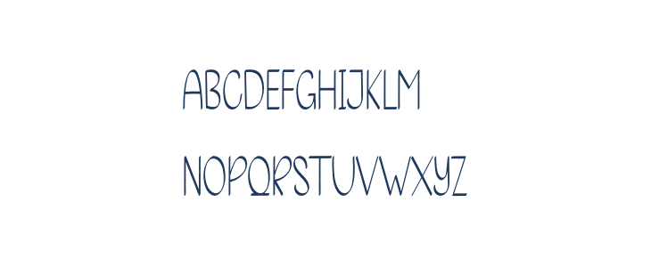 Handmade Calligraphy Uppercase