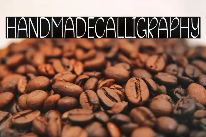 Handmade Calligraphy Example 1