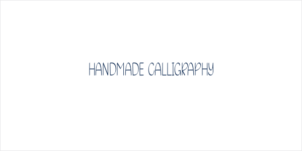 Handmade Calligraphy Logo