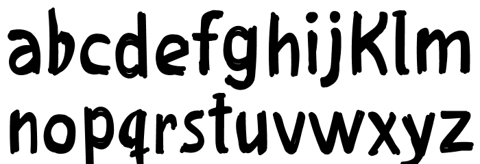 Handmade Memories Font LOWERCASE