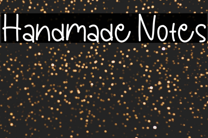 Handmade Notes Example 2