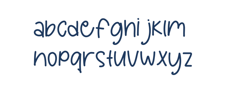 Handmade Notes Lowercase