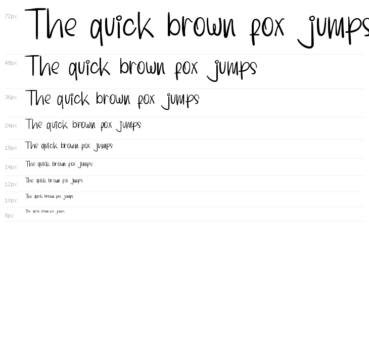 Handmade Signature Waterfall