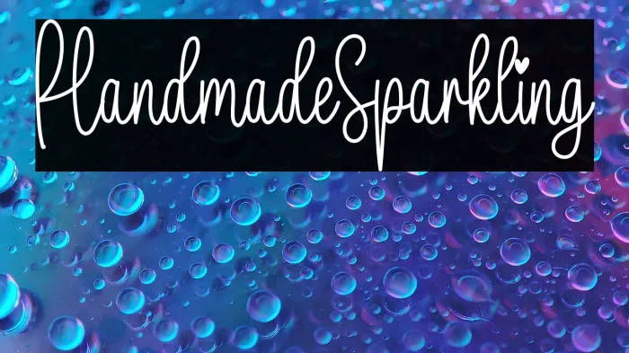 Handmade Sparkling Example 2