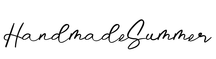 Handmade Summer  Free Fonts Download