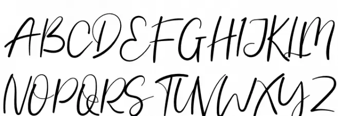 Handmade Wonderland Schriftart Groß