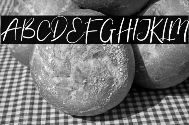 Handmade Wonderland Font examples