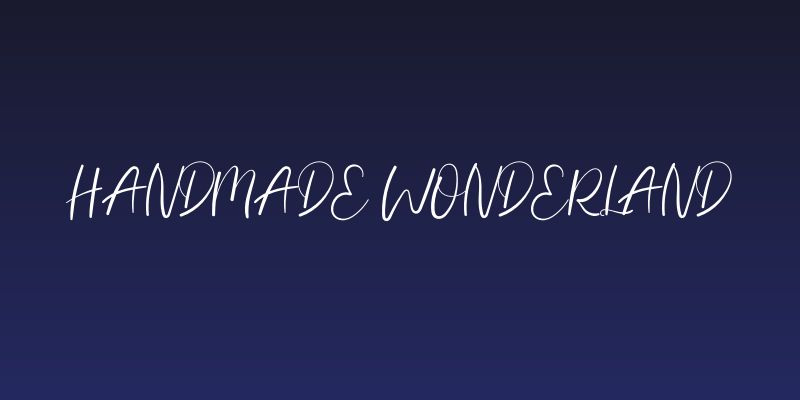 Handmade Wonderland Social Header