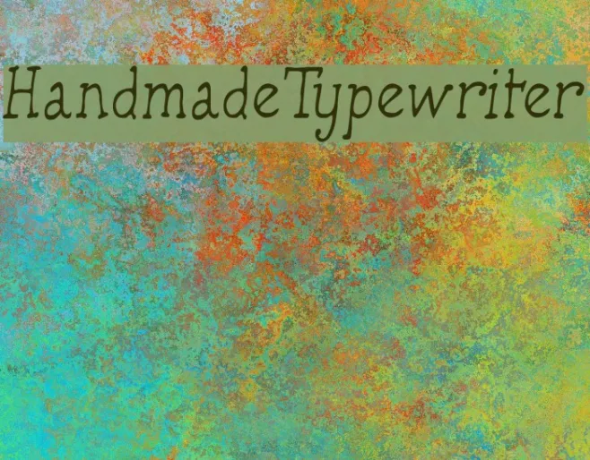 HandmadeTypewriter Example 1