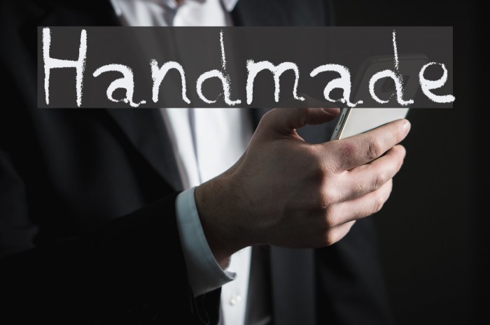 Handmade Font examples