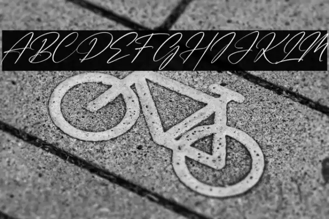 Handmagic Signature Italic Font examples