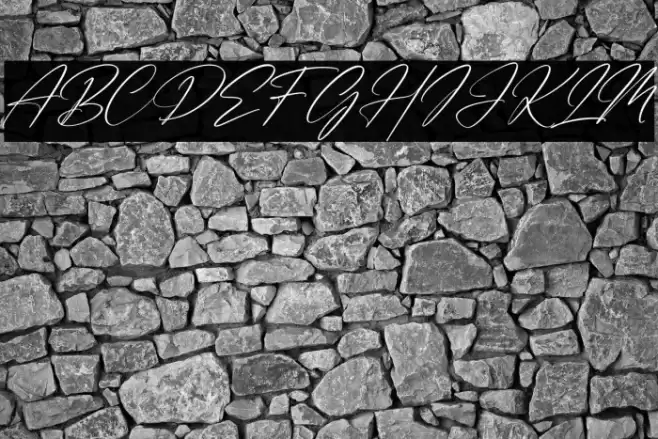 Handmagic Signature Italic Font examples