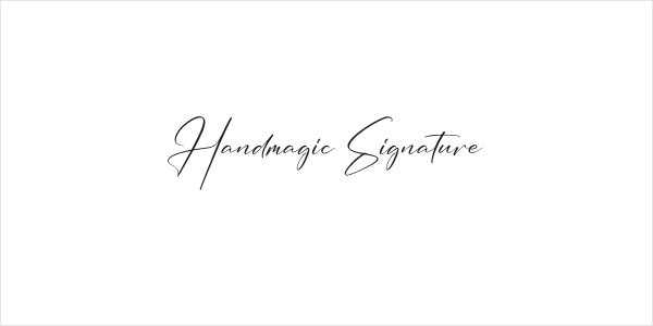 Handmagic Signature Logo