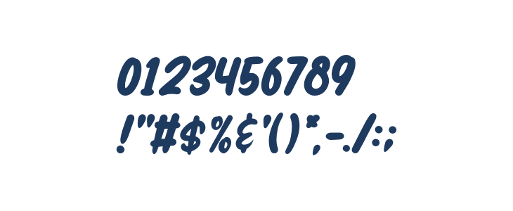 Handmix-Bold Other Characters