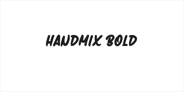 Handmix Bold Logo