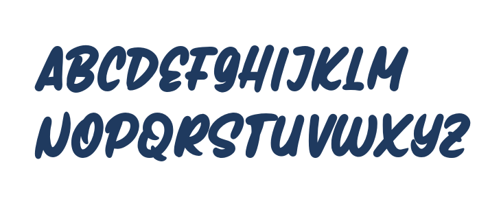 Handmix-Bold Lowercase