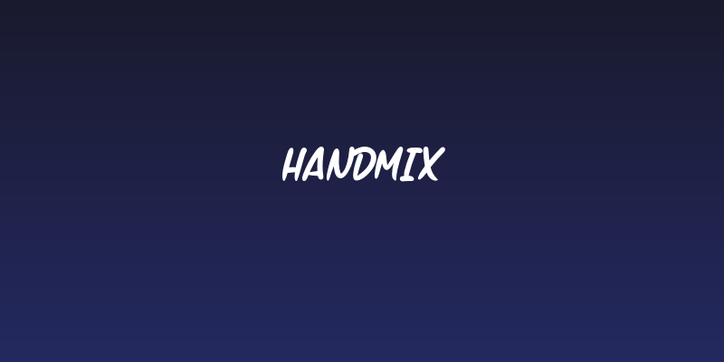 Handmix Social Header