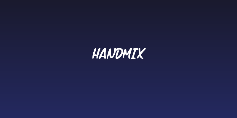 Handmix Social Header