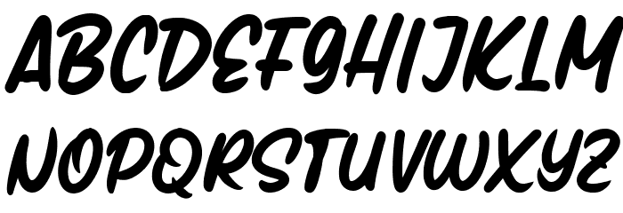 Handmix Font LOWERCASE