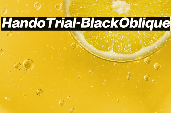 HandoTrial-BlackOblique Example 1