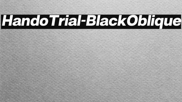 HandoTrial-BlackOblique Example 3