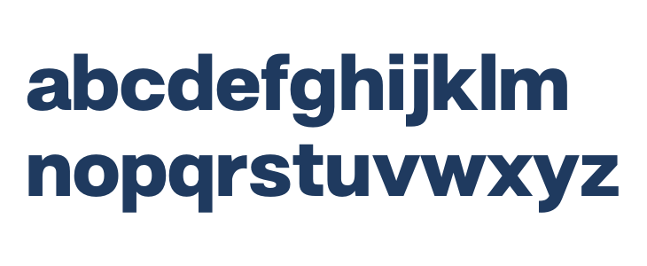 HandoTrial-Black Lowercase