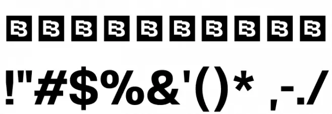 HandoTrial-Bold Font OTHER CHARS