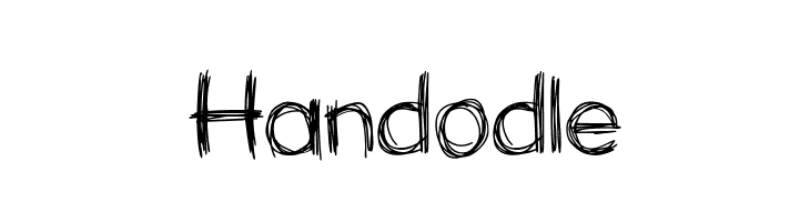 Handodle  免费字体下载