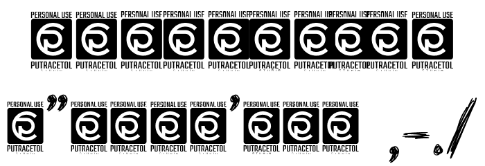 Handodle Font OTHER CHARS
