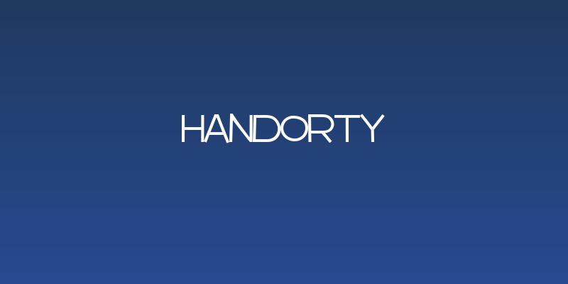 Handorty Social Header
