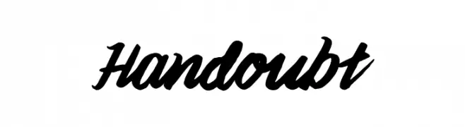 Handoubt  Fuentes Gratis Descargar