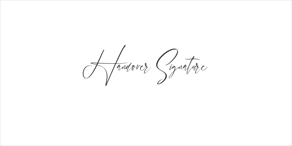 Handover Signature Logo