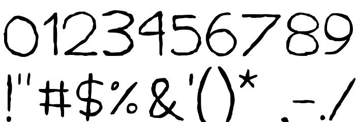 Handpen Schriftart Anderer Schreiben