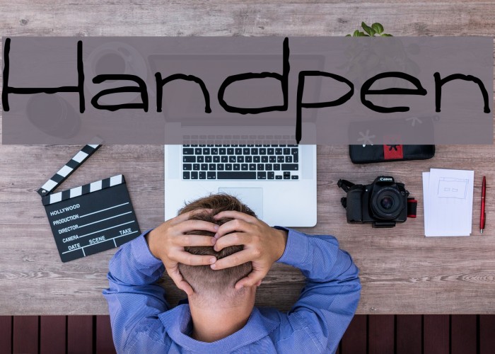Handpen Schriftart examples