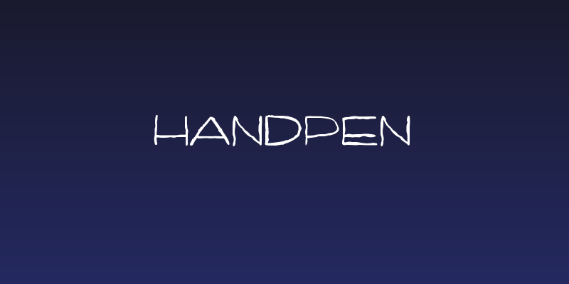 Handpen Social Header