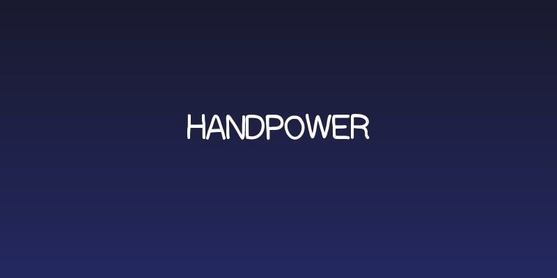Handpower Social Header