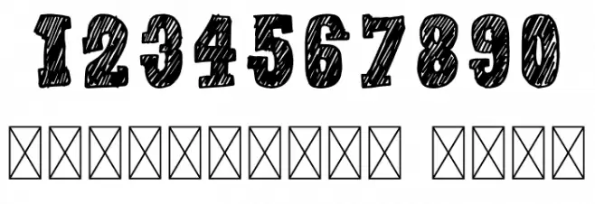 Handrawn Color Kid Font OTHER CHARS