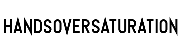 Hands Oversaturation  font caratteri gratis