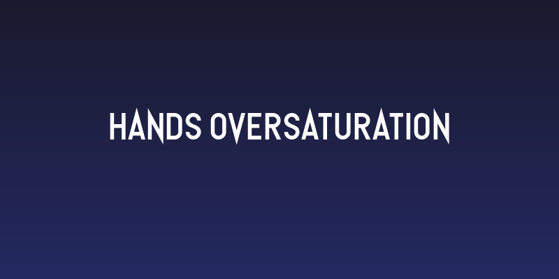 Hands Oversaturation Social Header