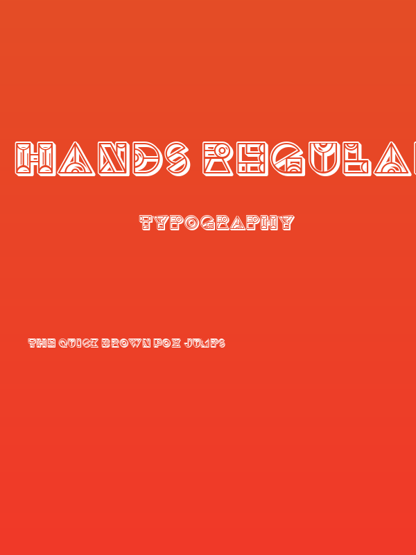 Hands Regular Poster