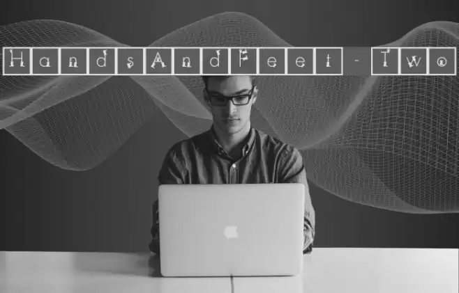 HandsAndFeet-Two Font examples