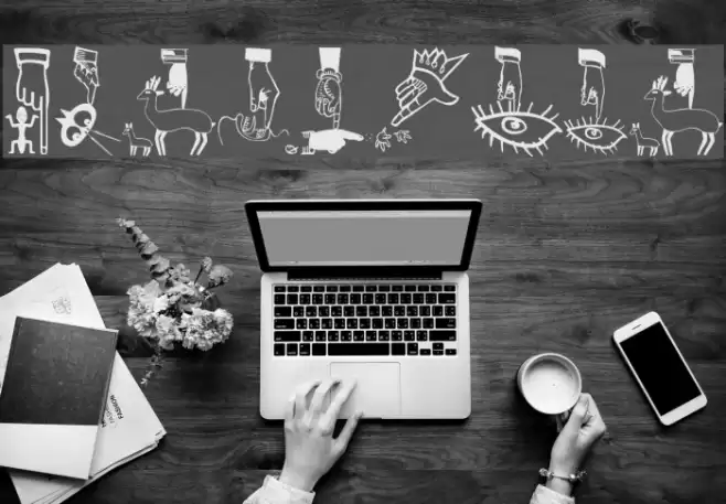 HandsDown Font examples