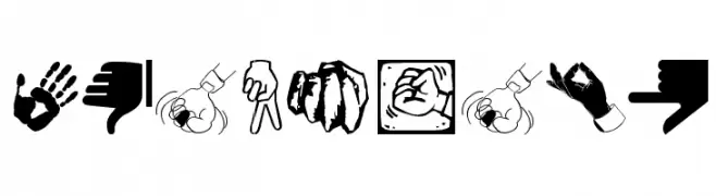 HandsOnly  フリーフォントのダウンロード