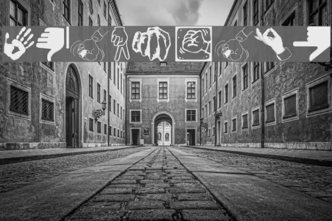 HandsOnly Font examples