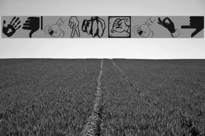 HandsOnly Font examples